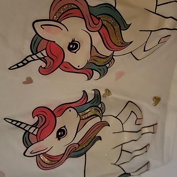 Kids Unicorn Graphic Longsleeve, H&M, Size 5T - Picture 2 of 3